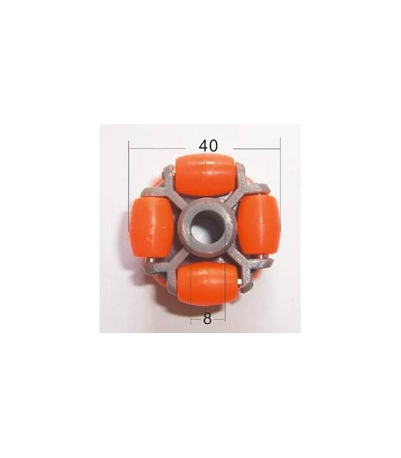 40mm Omnidirectional Wheel for Smart Car, Robot, Rover - Image 2