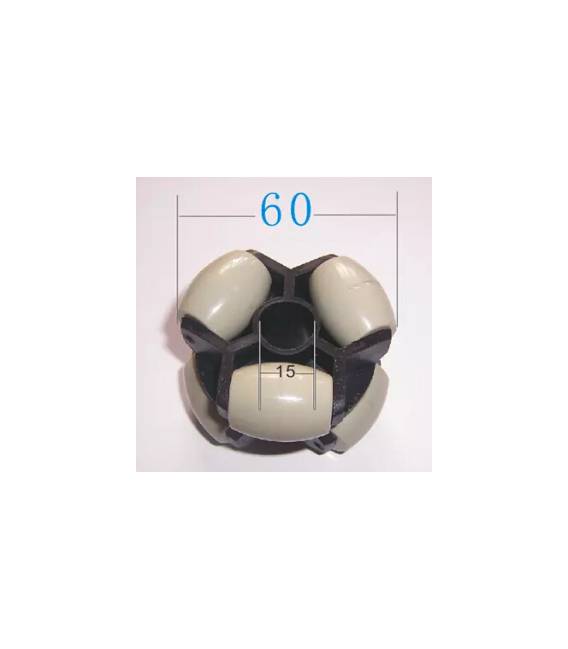 60MM Omnidirektionale Rad für Smart Car, Roboter, Rover – Bild 3