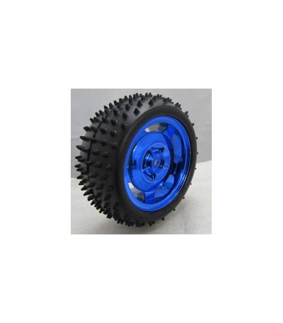 Roue de course 85MM*38MM diam bleue anti-dérapante – Image 2
