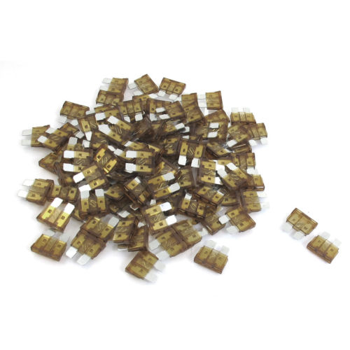100PCS fusibili lamellari 7.5A di media dimensione per elettronica/maker, SKU ARD008297, disponibile in onbackorder.