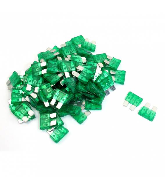 30A Laminate Fuses Kit - 100 Pieces for Cars and Electric Vehicles - Image 2