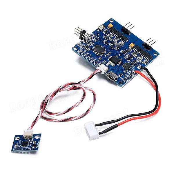Controller MOS a 2 assi brushless per gimbali con sensori GY6050, compatibile con drone e aereomodelli. SKU ARD00833. Disponi