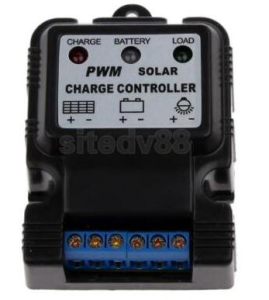 Regolatore di carica solare 5A, compatibile con 6V, 12V, ARD008362. Controllo adattivo automatico e indicatore di potenza. Ca