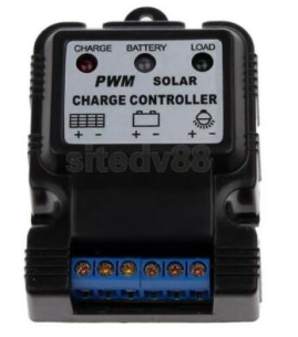 Regolatore di carica solare 5A, compatibile con 6V, 12V, ARD008362. Controllo adattivo automatico e indicatore di potenza. Ca