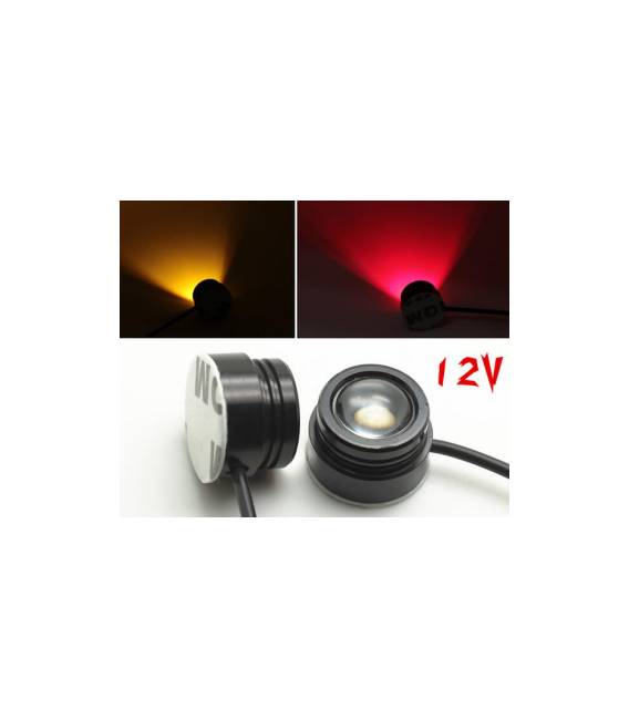 Blauer LED Fahrlicht Leuchte 12V 1,5W für Nachtflug – Bild 2