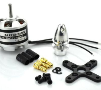 Motore Outrunner senza spazzole XA2212 820KV per quadricotteri e multi-elicotteri. Prodotto della categoria Aereomodelling e 