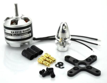 Motore Outrunner senza spazzole XA2212 820KV per quadricotteri e multi-elicotteri. Prodotto della categoria Aereomodelling e