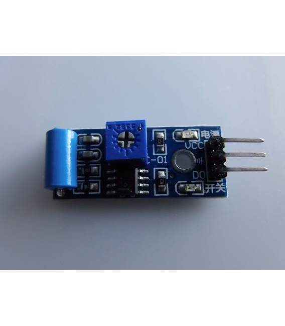 Module de Capteur de Vibrations à Tilt FC-01 Normallement Fermé SW-420 Compatible Arduino – Image 14