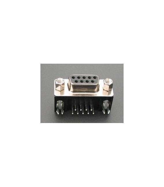 3 Pezzi Connettore DR9 femmina RS232 Seriale 9 Pins tipo D Connettore - immagine 2
