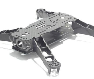 Kit telaio quadricottero Enzo250 in fibra di carbonio, 4 assi, ultra leggero e ad alta resistenza. Prodotto Arduiner per dron