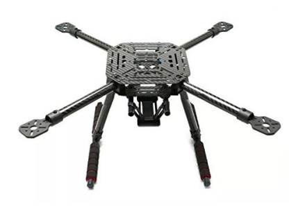 **Alt-text SEO/accessibilità:** Telaio in fibra di vetro S500 LJI 500-X4 per quadricottero a 4 assi, idealizzato per costruir