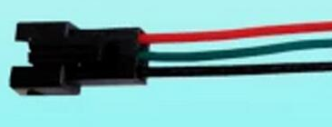 Cavo connessore 3 pin per strip LED WS2812B/WS2811, femmina - 2 pezzi. SKU: ARD009098. Disponibile su prenotazione. Questo al