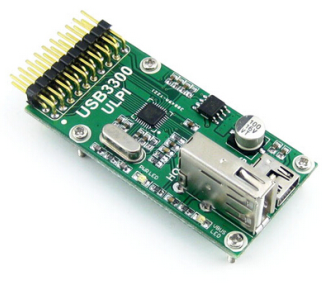 Modulo di sviluppo USB HS Board Host OTG per Arduino, con MIC2075-1BM PHY. Ideal per progetti di elettronica e maker. SKU ARD