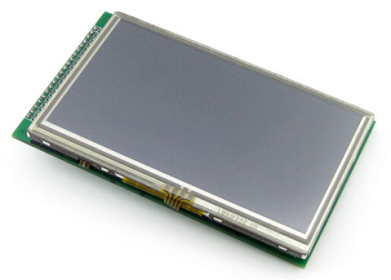 Display Touch Screen LCD da 4.3 pollici con risoluzione 480x272 pixel e controller, prodotto Arduiner. SKU ARD009323, disponi
