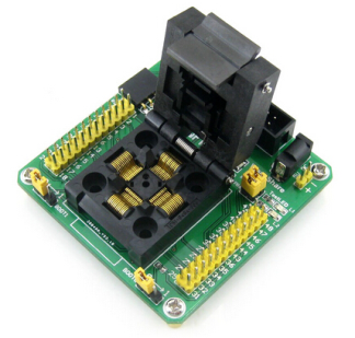 Zoccolo di test e programmazione STM32 QFP48 LQFP48 - Adattatore JTAG Yamaichi IC. Per applicazioni elettroniche DIY e maker,