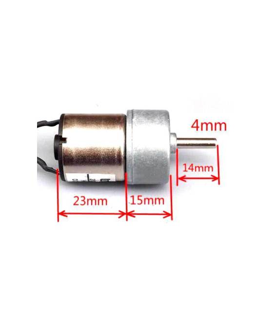 Moteur DC avec réducteur 1035Y 12V 57T/min – Image 2