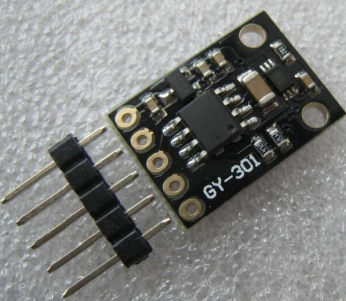 Sensore BH1750 per misurare la luminosità digitale. Modulo GY-301 compatibile con Arduino, utilizzato nel making e nell'elett