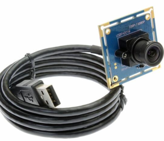 Telecamera USB Full HD 1080P grandangolare 2.1mm - Sensore OV2710 MJPEG, compatibile Arduiner. SKU ARD009457.