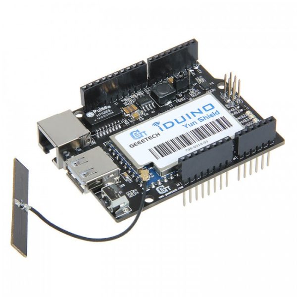 **Alt-text SEO/accessibilità:** Shield Wi-Fi Ethernet USB compatibile con Arduino Leonardo Uno Duemilanove Diecimila. Prodott