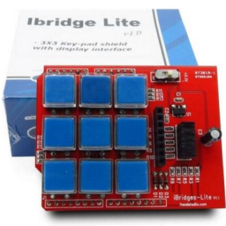 IBridge Lite - Tastiera elettronica Arduiner, SKU ARD009501. Prezzo: € 10.18. Disponibile su prenotazione." Questa descrizion