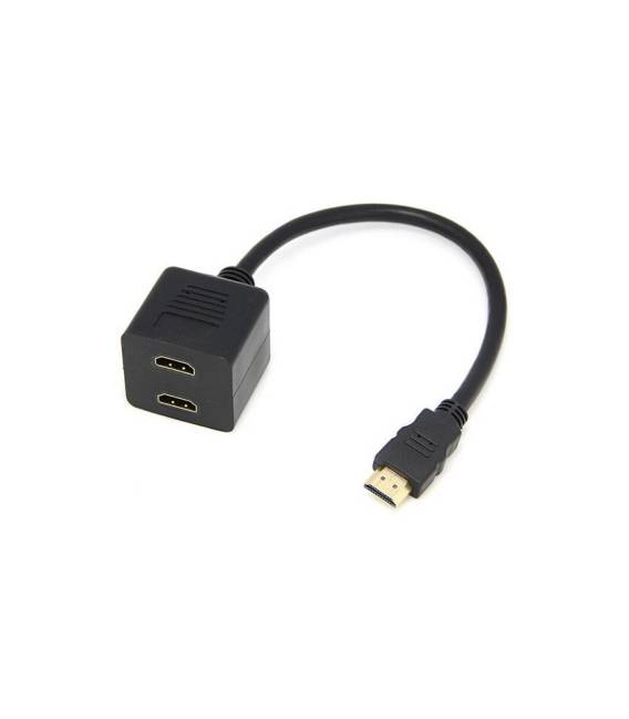 HDMI Male to Dual Female HDMI Splitter Cable - Image 2