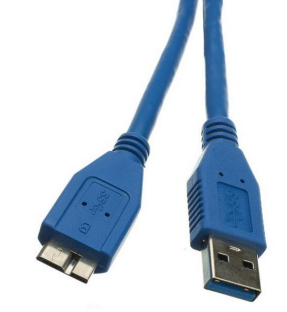 Cavo USB 3.0 alta velocità per Arduino, 1 metro, con 10 pin AM TO micro, SKU ARD009536.