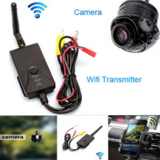 **Alt-text SEO/accessibilità:** Kit Telecamera Retromarcia Fochtech con trasmettitore Wi-Fi per iOS e Android. SKU ARD009647,