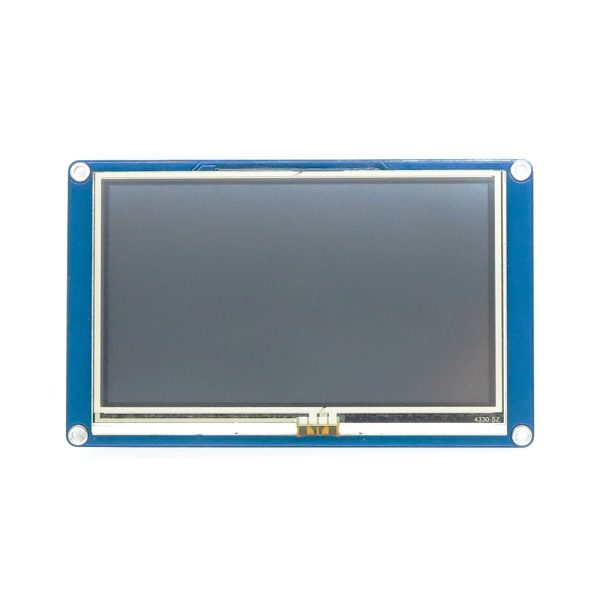 Schermo LCD触摸屏4.3 pollici Nextion per Arduino e Raspberry Pi, idealizzato per progetti elettronici DIY. SKU: ARD009859. Prezz