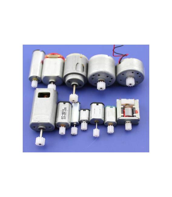 12-stück DC Mikromotor Kit Modelle: SRF300, K10, 140, 310, M20, 180, 130, 020, 1230, 90, N20, 5*7 – Bild 2