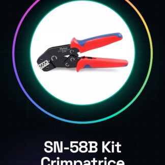 SN-58B Kit crimpatrice a cricchetto Cambio Ganasce Kit di Manutenzione + set di 5 ganasce