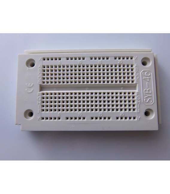 Breadboard 90x52mm 270 fori per prototipazione compatibile con Arduino