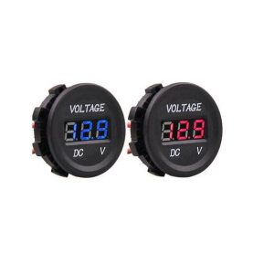 Voltmetro Impermeabile DC 12V - 24V alta precisione