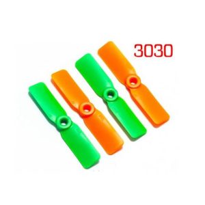 3030*2 Eliche 2 Pezzi CW + 2 Pezzi CCW Green and Orange