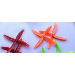 Eliche 5040x4 – 2 Pezzi CW + 2 Pezzi CCW (Verde e Arancione)