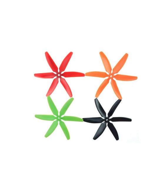 5040*6 Eliche 2 Pezzi CW + 2 Pezzi CCW Green and Orange
