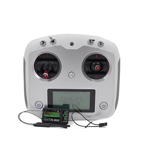Trasmettitore Flysky FS-i6S 2.4G 10CH AFHDS con Ricevitore FS-iA6B per FPV Drone