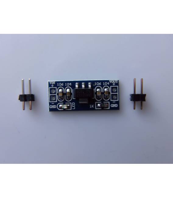 Modulo di Alimentazione 5.0V AMS1117-5.0V Regolatore di Tensione Fissa - input 6-12V - output 5V