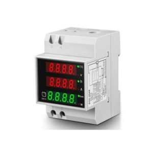 D52-2047 Misuratore di potenza Fattore di potenza Voltmetro + display ampermetro 200-450 V CT esterno 100A