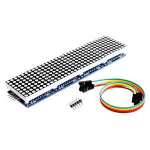 MAX7219 Microcontroller 4 In 1 a 5 Pin Visualizza una Matrice compatibile con Arduino