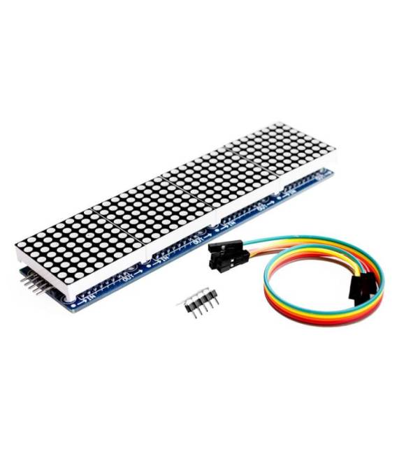 MAX7219 Microcontroller 4 In 1 a 5 Pin Visualizza una Matrice compatibile con Arduino