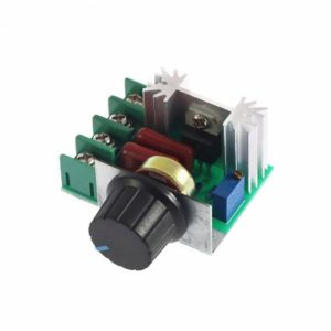 Regolatore di Tensione 2000W 25A Dimmer Regolatore di velocità giri per motori ventole lampade Voltaggio per intensità luce