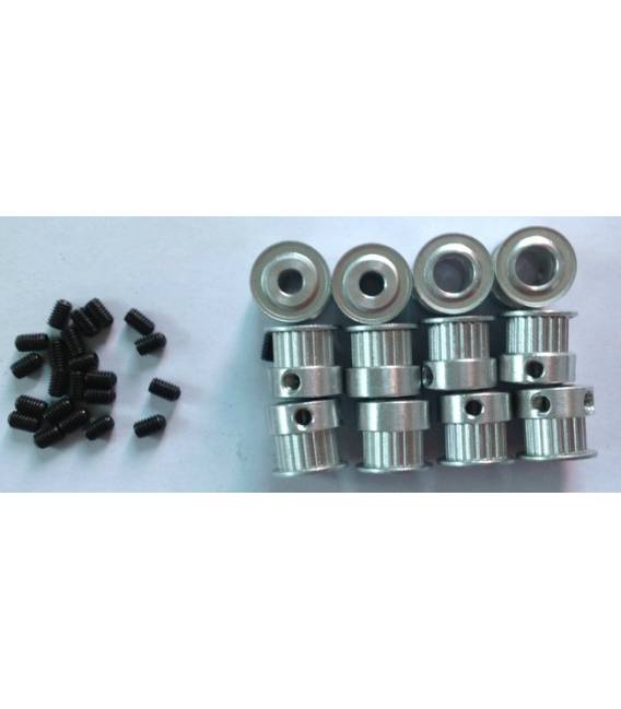 Puleggia XL per Cinghia a 10 Denti Foro interno 5mm Larghezza 10mm