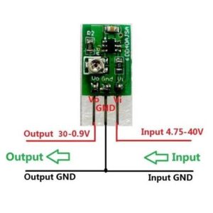 Regolatore di Tensione Step Down Modulo Convertitore Tensione Voltaggio da 5-40V a 1-30V