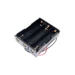 Contenitore batterie 3 X 18650 Portabatterie Stilo con filo