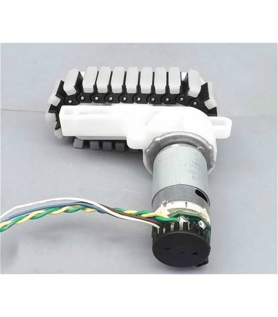 DC12V 7650 RPM Pista Telaio Motore All metal gear Motore con encoder per robot intelligente Modello Carro Armato Spazzare robot