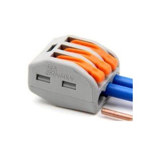 50 Pezzi Morsettiera rapida a innesto 3P PCT-213 WAGO222-413