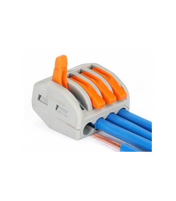 Morsettiera Rapida 4P PCT-214 WAGO222-414 – 50 Pezzi