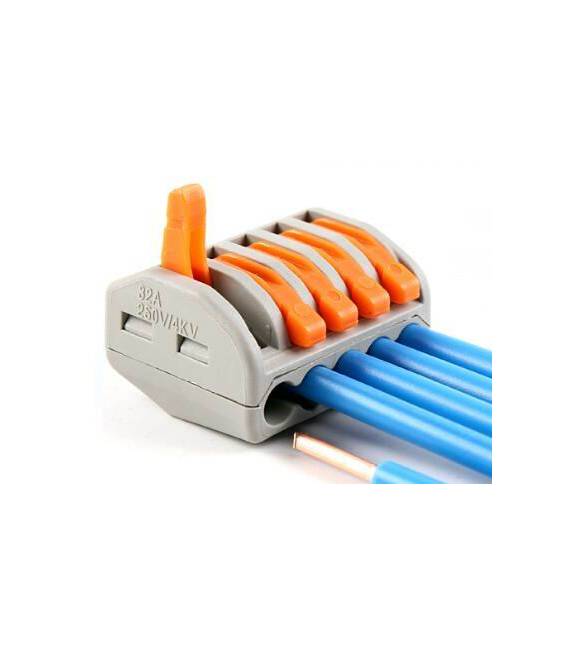 Morsettiera Rapida 5P PCT-215 WAGO222-415 – 50 Pezzi