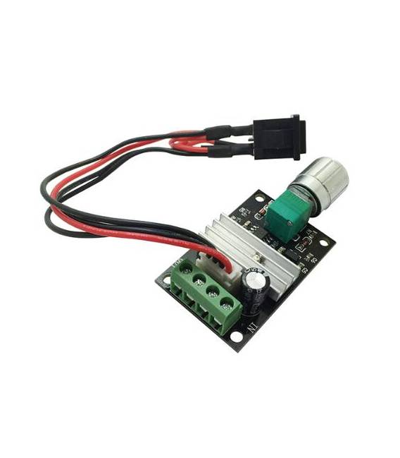 PWM DC Controllo velocità motore Pulsante 6V12V24V 3A Pulsante con funzione avanti e indietro