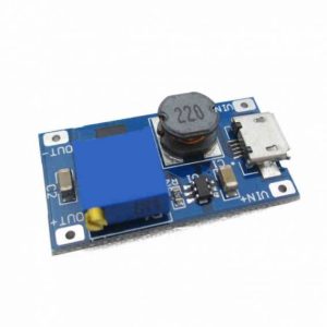 Scheda boost 2A boost DC-DC Modulo Regolabile 2577 ampio Voltaggio input 2 / 24V litri 5/9/12 / 28V